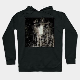 Nights Eyes Black and White Hoodie